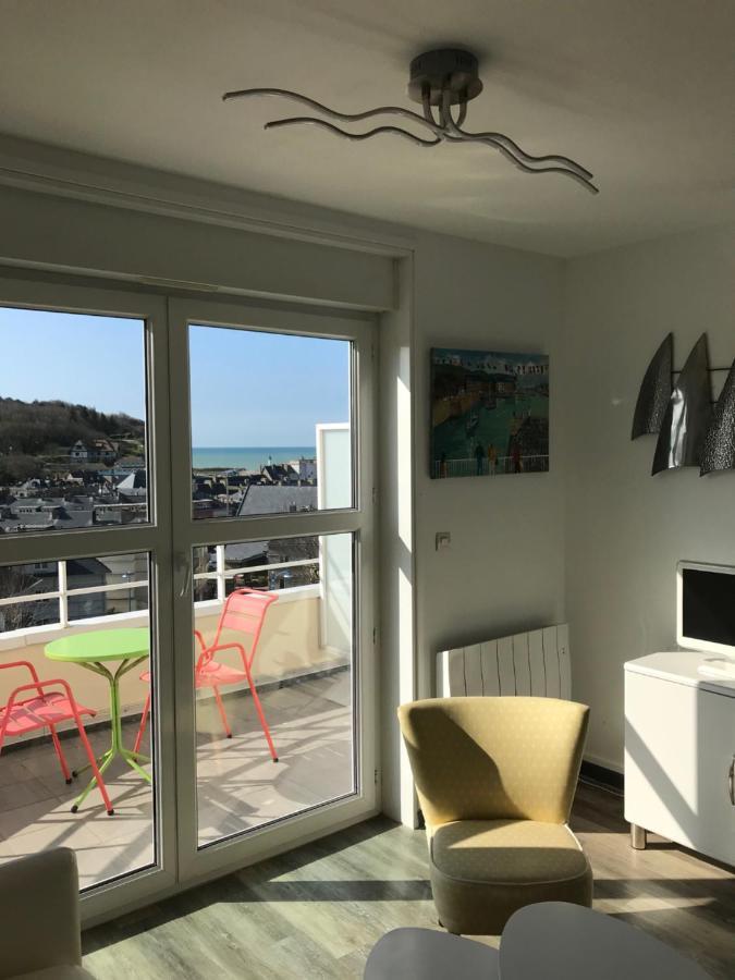 Studio Vue Mer A Saint Valery En Caux Apartment Luaran gambar