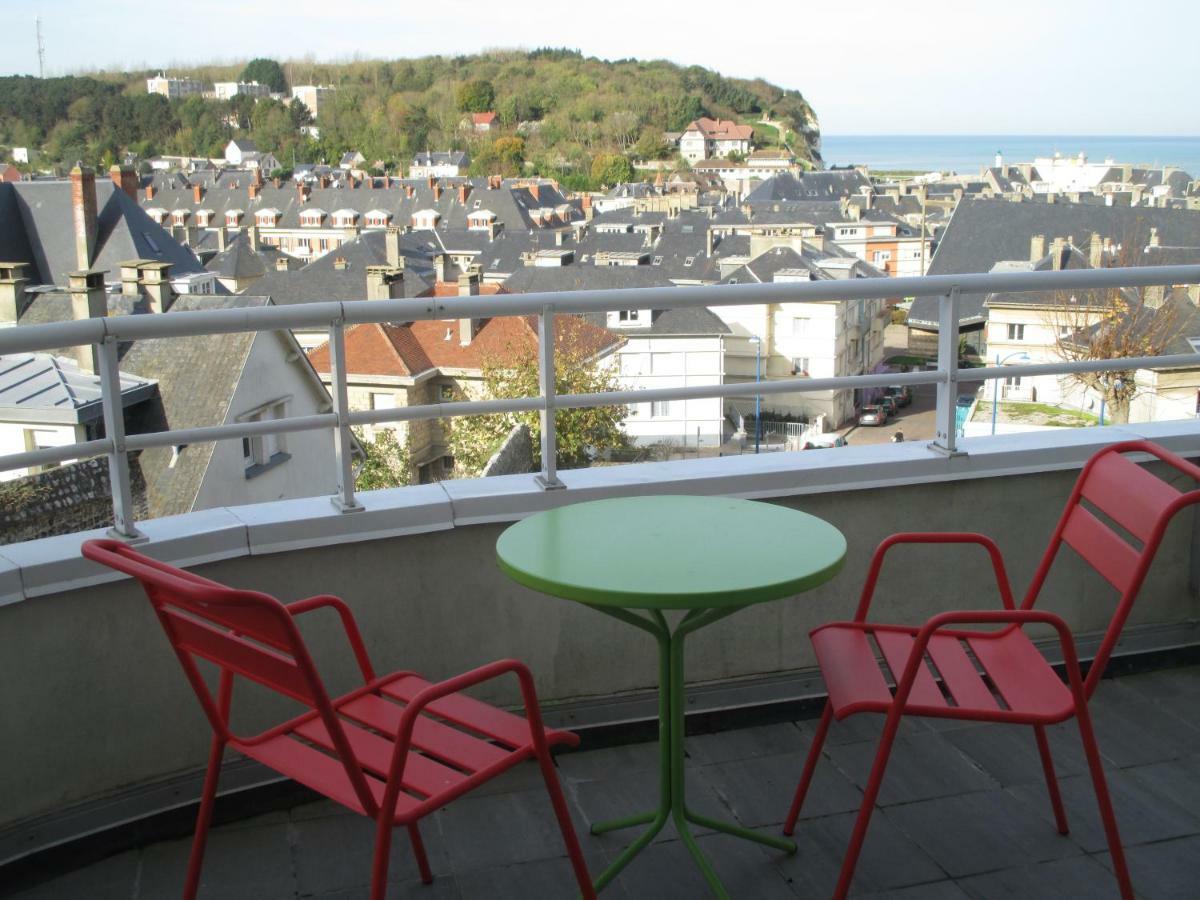 Studio Vue Mer A Saint Valery En Caux Apartment Luaran gambar